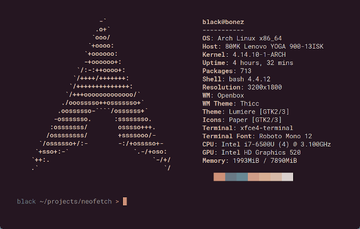 neofetch image